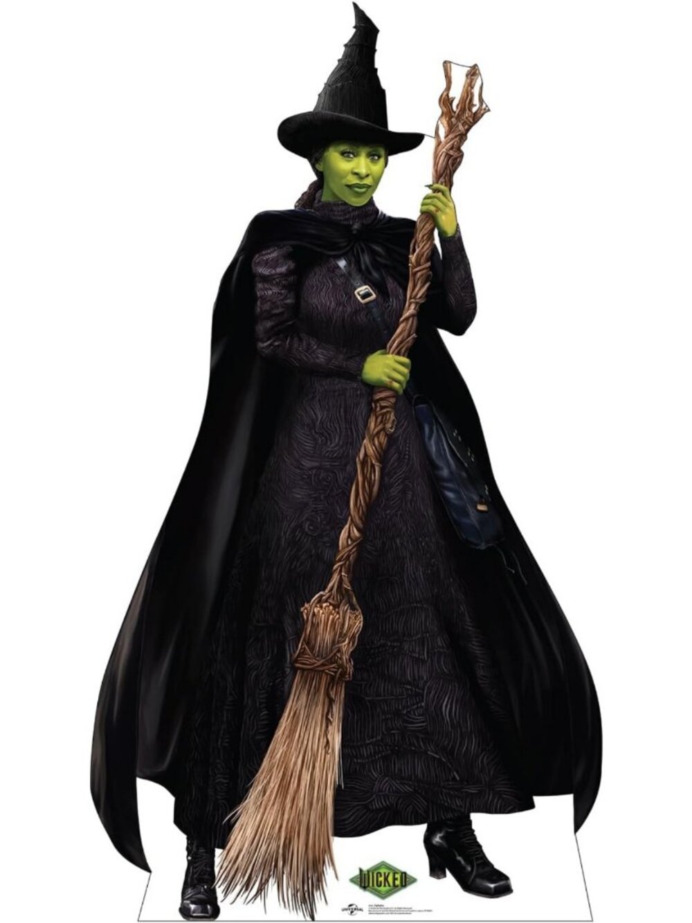 Wicked Elphaba Cardboard Cutout | Life-Size Standee | Perfect for Parties